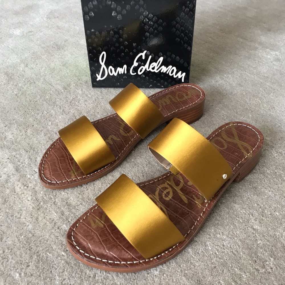 SAM EDELMAN Slide Heeled Sandals